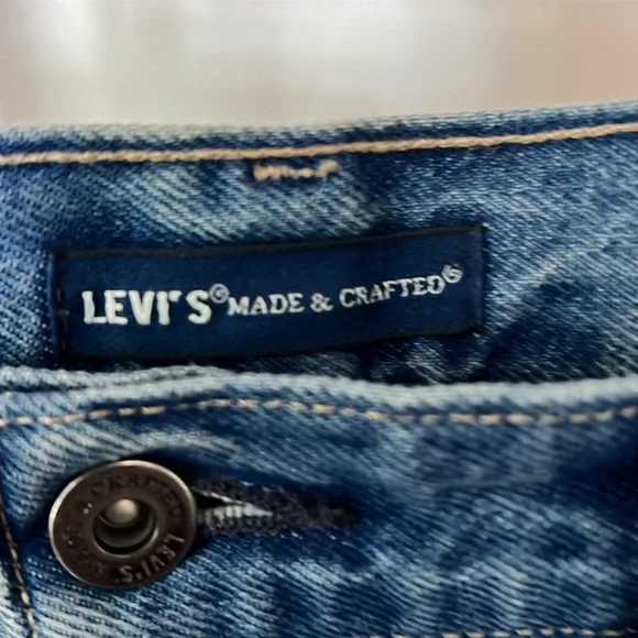 Levi’s Hand Crafted Barrel Cut Jeans Blue Label Denim 29 - Picture 2 of 16